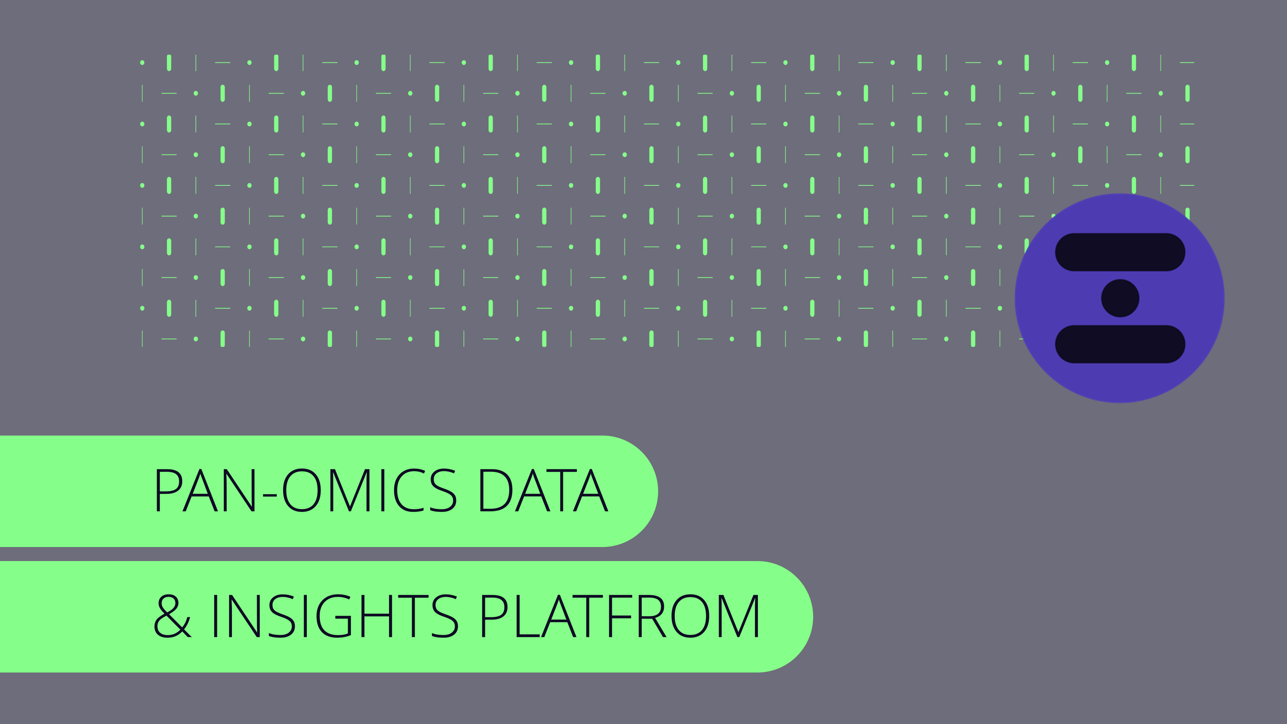 Pan-omics Data & Insights Platform